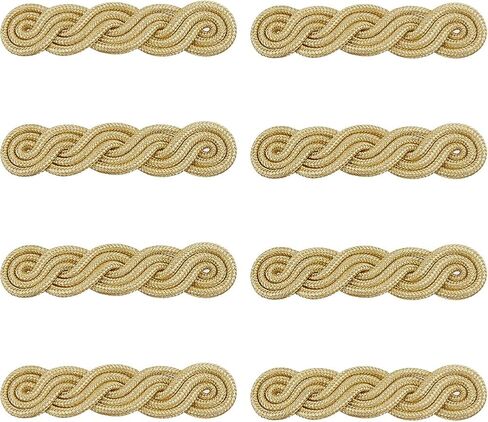 Superfindings 8pcs جديلة لوحات الكتف in Saudi Arabia