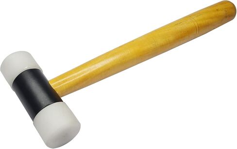 Nylon Hammer 1-1/4" Face with Wooden Handle for Jewelry Making Forming Tool in Saudi Arabia