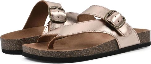 White Mountain Women's Carly Footbed Sandal in Saudi Arabia