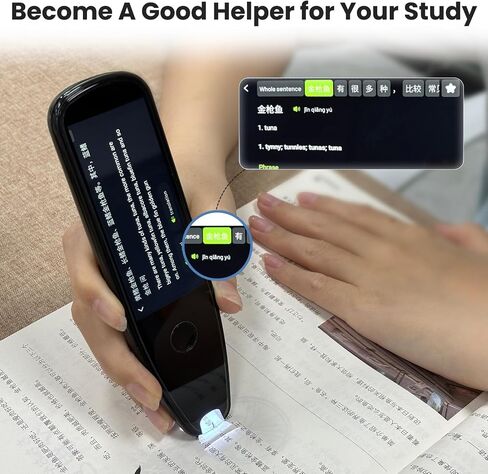 قلم قارئ المسح الضوئي ، Translation Digital Translation Pen Scanner 112 Language Translator Device Device Extract Extract Skilling Scanner Pen مع شاشة تعمل باللمس 3.5 بوصة لطلاب الأعمال البالغين in Kuwait