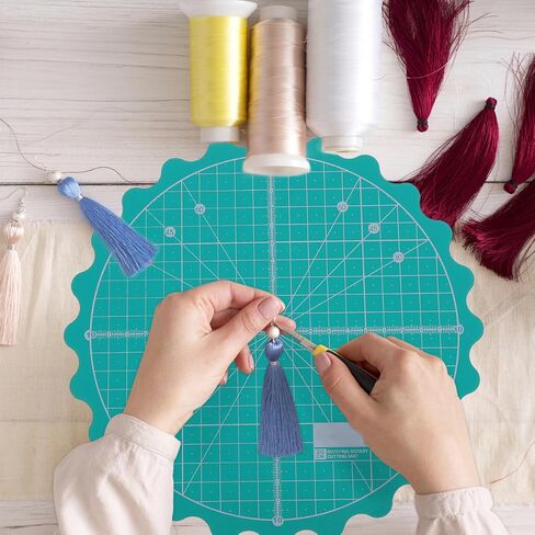 حصيرة قسوة صغيرة متداولة بالذات ، حصيرة حرفة مستديرة 9.05 بوصة للخياطة والخياطة و DIY ومشاريع المنزل in Saudi Arabia
