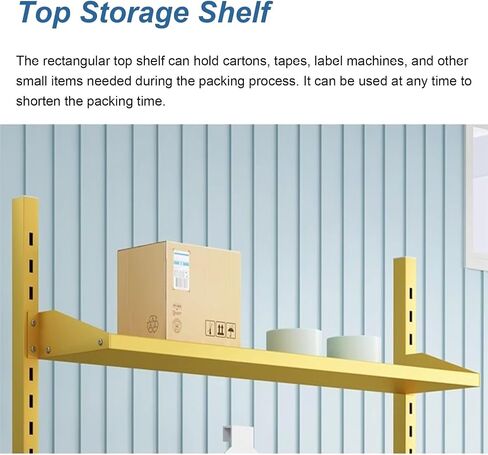 WDJBPSH Large Wrapping Paper Dispenser with Cutter, Height Adjustable Bubble Wrap Rolls Rack for Factory/Warehouse/Workshop/Laboratory, Within 39.3/51.2/63 Inch Wide Rolls(Gold,Large) in Saudi Arabia