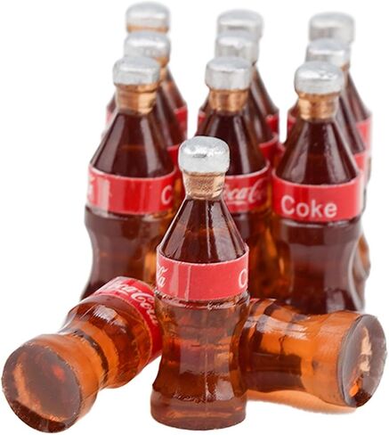 RC Car Mini Coke Bottles with Tray Model Toys Exclseories for SCX10 I III III D90 D110 TF2 Tamiya CC01 AXIAL CAPRA TRX4 ETC 1/10 RC Cawler Car Associory in Saudi Arabia