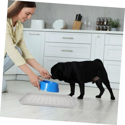 MAGICLULU Rabbit Dog Crate Replacement Tray Lightweight and Stain Resistant Plastic Pan for Pet Toilet and Plant Saucer Easy to and Reusable Potty in Saudi Arabia