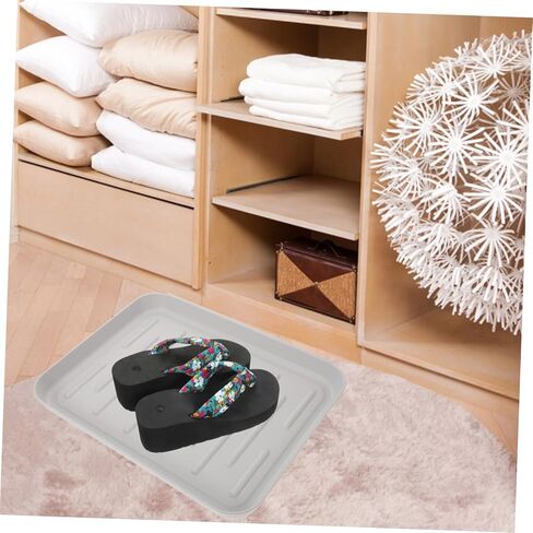 MAGICLULU Rabbit Dog Crate Replacement Tray Lightweight and Stain Resistant Plastic Pan for Pet Toilet and Plant Saucer Easy to and Reusable Potty in Saudi Arabia