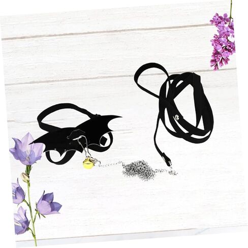Healifty Adjustable Turtle Harness Leash with Wing Design Lightweight Chest Strap for Reptile Walking Outdoor Control Bite Rope for Tortoise Pets Black in Saudi Arabia