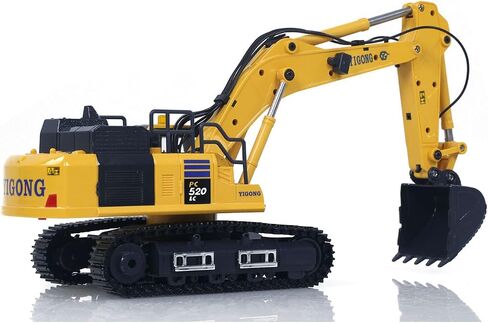 1/50 جهاز تحفيز التحكم في الراديو PC520 الكهربائية RC Digger Construction مركبة نهائية الطراز ألعاب المعاد in Saudi Arabia