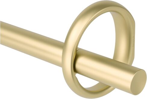 Umbra Ringlet Curtain 1" Rod, 42" -120", Gold in Kuwait
