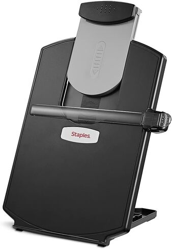 Staples Staples Plastic Document Stand with Clip & Guide Bar ، Black ، 2/Pack (ST61704-CCVS) in Saudi Arabia