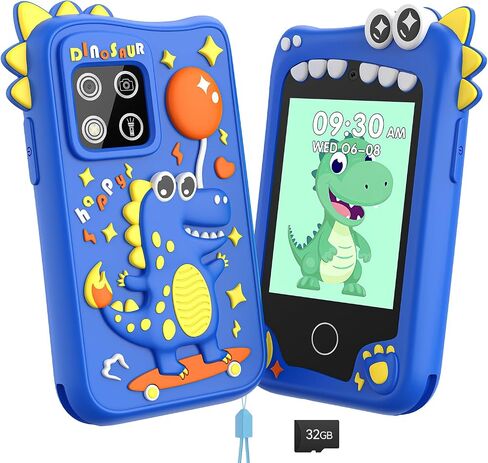 أطفال ألعاب Kids Smart For Girls ، هدايا للأطفال للفتيات الذين تتراوح أعمارهم بين 3-8 ، 2.8 "ألعاب الأطفال ، والهاتف الخلوي ، وتعلم لعبة اللعب ، وهدايا عيد ميلاد عيد الميلاد مع كاميرا مزدوجة ، ولعبة ، ومشغل MP3 ، وبطاقة 32 جيجا بايت in Saudi Arabia