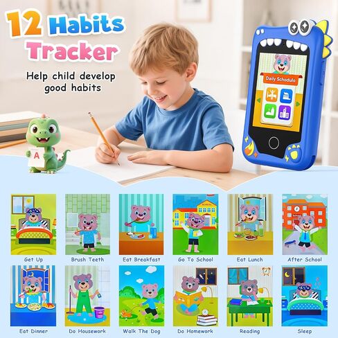 أطفال ألعاب Kids Smart For Girls ، هدايا للأطفال للفتيات الذين تتراوح أعمارهم بين 3-8 ، 2.8 "ألعاب الأطفال ، والهاتف الخلوي ، وتعلم لعبة اللعب ، وهدايا عيد ميلاد عيد الميلاد مع كاميرا مزدوجة ، ولعبة ، ومشغل MP3 ، وبطاقة 32 جيجا بايت in Saudi Arabia