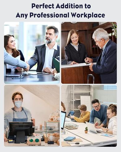 UniClife 2 Pack Acrylic Business Card حامل لمكتبي 3 فتحات عرض بطاقة عمل واضحة للرجال والنساء بطاقة عمل منظم البطاقة المنظم للمكتب معرض المنزل ، 180 بطاقة بطاقة in Kuwait