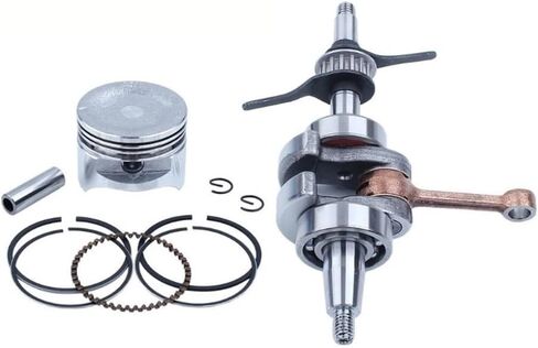 GX50 العمود المرفقي كرنك رمح مكبس الدبوس طقم طقم circlip ملاءمة لـ GX-50 47.9cc 4 محرك محرك السكتة الدماغية in Kuwait