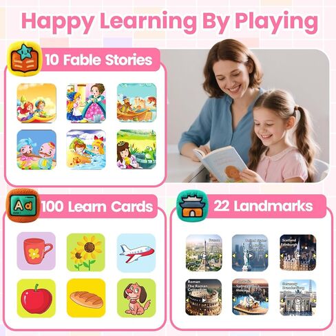 Waterproof Smart Watch for Kids Girls Ages 5-12 with 39 Games, HD Camera, Video, Music, Habit Tracking, Alarm, Pedometer, Kids Smart Watch Chrismars Birthday Gift for Girls Age 5 6 7 8(Pink) in Saudi Arabia