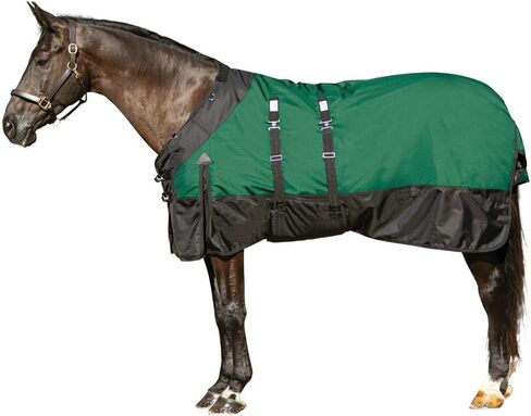 STORM SHIELD Contour Collar Extreme II Horse Turnout Blanket | Contour Collar | 1680D Durable Outer Fabric | Seam Sealed | Weather Protection | Winter Horse Blanket with Multiple Warmth Levels in Saudi Arabia