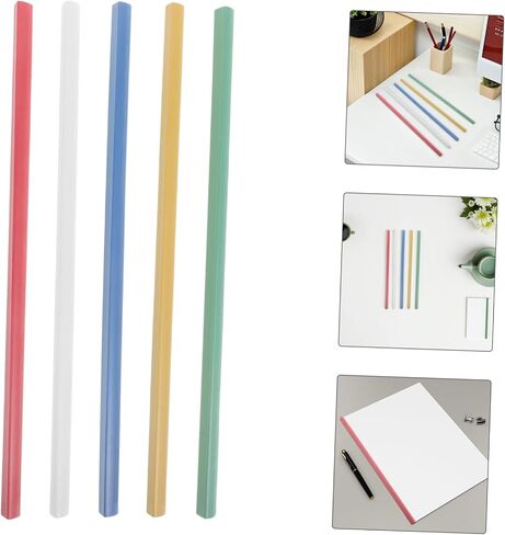 يغطي تقرير Binder Binder Jojofuny 25pcs قضبان العمود الفقري الملزمة لمجوعات الملفات in Saudi Arabia