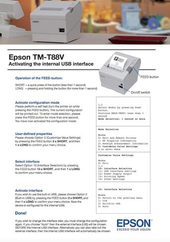 EPSON C31CA85656 TM-T88V استلام حراري مع إمدادات الطاقة ، تصنيف نجم الطاقة ، واجهة Ethernet و USB ، رمادي داكن in Kuwait