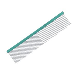 Creyhound Comb for Dogs ، Metal Dog Comb Dog Combs with Ways Comb Comb Comb Comb Comb Combor لإزالة وأداة الاستمالة للعقدة للكلب القصير ذو الشعر الطويل (الأرجواني 19 سم/7.5 بوصة) in Kuwait
