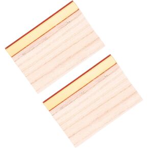 Homoyoyo 2Pcs Squeegee Wooden Ink Scrapers for Water and Oil Based Inks Durable Scraping Plates in Saudi Arabia
