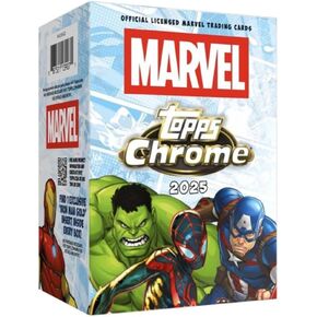 Topps Chrome Marvel 2025 Blaster Box 7 Packs in Kuwait