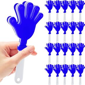 48 Pcs Hand Clappers Noisemakers 7.5 Inch Clappers Noisemakers Plastic Hand Clappers for Birthdays Game Football Sporting Events Cheers Supplies Dance Basketball Football Noisemakers(48) in Saudi Arabia