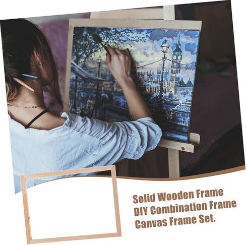 Oil Painting 40x50cm Canvas Wood Frame DIY Canvas Stretcher Bars Art Canvases for Painting in Saudi Arabia