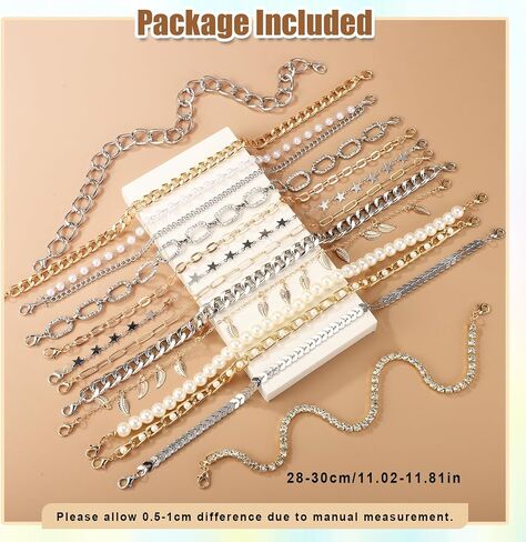 13pcs Trucker Hat Chains, Gold Silver Baseball Cap Brim Chain Detachable Trucker Hat Chains DIY Cap Brim Decoration Jewelry Accessories for Women Men in Saudi Arabia