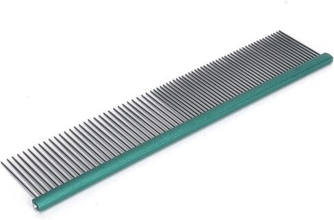Creyhound Comb for Dogs ، Metal Dog Comb Dog Combs with Ways Comb Comb Comb Comb Comb Combor لإزالة وأداة الاستمالة للعقدة للكلب القصير ذو الشعر الطويل (الأرجواني 19 سم/7.5 بوصة) in Kuwait