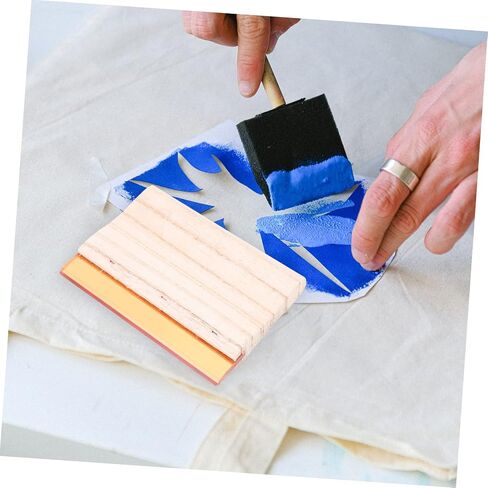 Wooden Ink Scraper Tool Printing Squeegee for Screen Ink Fine Workmanship Comfortable Grip for Printmaking and Emulsion Applications in Saudi Arabia