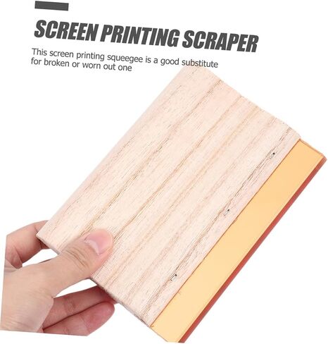 Homoyoyo 2PCS Squeegee الحبر الخشبي للمياه والزيت الأحبار القائمة على الأحبار الدائمة in Saudi Arabia