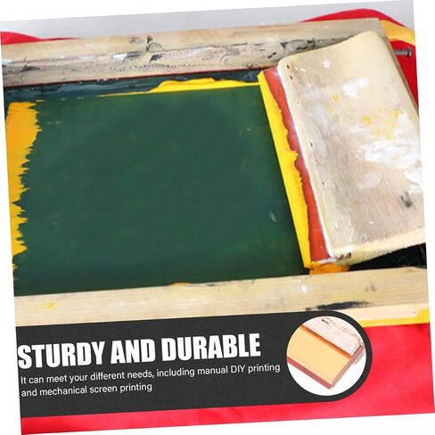 Homoyoyo 2PCS Squeegee الحبر الخشبي للمياه والزيت الأحبار القائمة على الأحبار الدائمة in Saudi Arabia