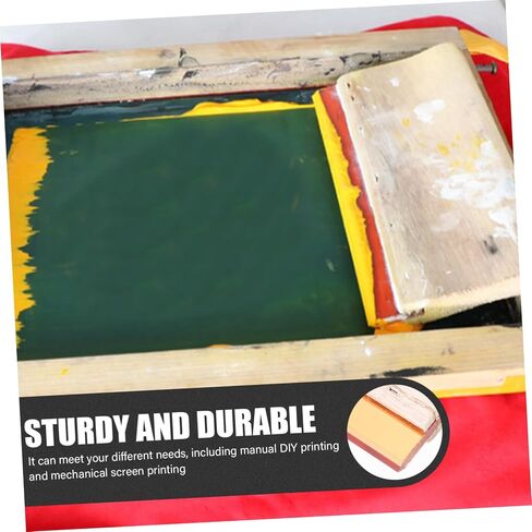 Homoyoyo Wooden Squeegee Ink Scraper Tool for Printmaking Design for Graphic and Textile Applications Lightweight and Comfortable Handle for Easy in Saudi Arabia