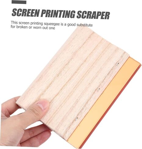 Homoyoyo Wooden Squeegee Ink Scraper Tool for Printmaking Design for Graphic and Textile Applications Lightweight and Comfortable Handle for Easy in Saudi Arabia