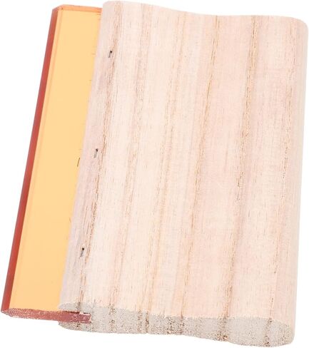 Homoyoyo Squeegee Wooden Ink Scraper for Printing Lightweight Design for Home and Projects Smooth for Use Water and Oil Compatible Essential Tool for in Saudi Arabia