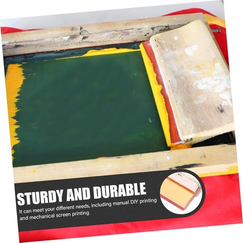 Homoyoyo Squeegee Wooden Ink Scraper for Printing Lightweight Design for Home and Projects Smooth for Use Water and Oil Compatible Essential Tool for in Saudi Arabia