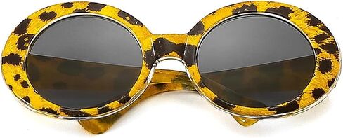 Small Glasses Pet Sunglasses Retro Circular Dogs Sunglass Cosplays Costume Accessory Photo for Girl Pets Small Pet Sunglasses Dogs Sunglasses Small Breeds Girl Puppy Pet Supplies in Saudi Arabia