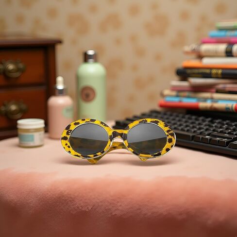Small Glasses Pet Sunglasses Retro Circular Dogs Sunglass Cosplays Costume Accessory Photo for Girl Pets Small Pet Sunglasses Dogs Sunglasses Small Breeds Girl Puppy Pet Supplies in Saudi Arabia