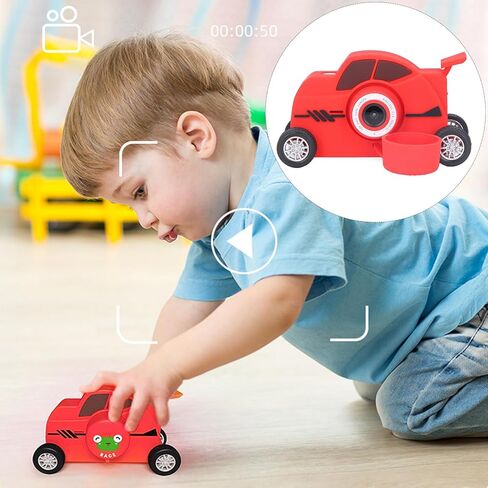 كاميرا الأطفال باللون الأحمر مع مدمجة ، وحجم صغير ، وتصميم نوع الدفع ، وشاشة تعمل باللمس ، وأطفال إلكترونيات مثالية in Kuwait