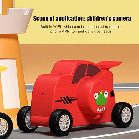 كاميرا الأطفال باللون الأحمر مع مدمجة ، وحجم صغير ، وتصميم نوع الدفع ، وشاشة تعمل باللمس ، وأطفال إلكترونيات مثالية in Kuwait
