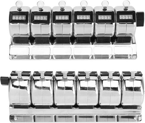عداد KER Mechanical Stainl Steel ، 4 أرقام مع 6 ، أداة حصيلة لمختلف التطبيقات in Saudi Arabia