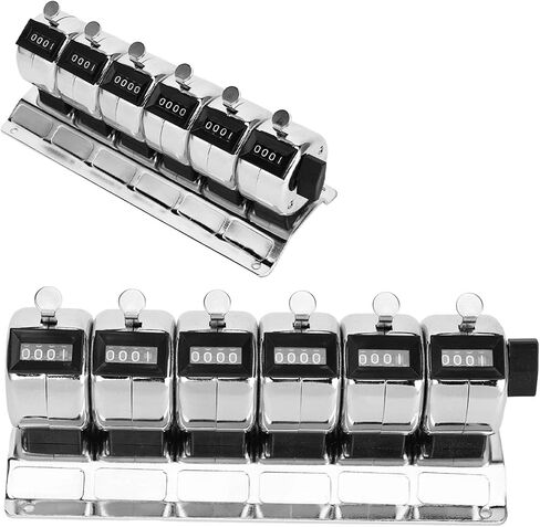عداد KER Mechanical Stainl Steel ، 4 أرقام مع 6 ، أداة حصيلة لمختلف التطبيقات in Saudi Arabia