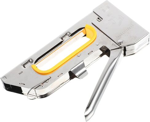 Uonlytech دليل الشقوق U -type Type Stapler for Wood Fabric Cement Wall Multipurposure Tepholstery Adapling Machine لتحسين المنزل مشاريع الصياغة والبناء in Saudi Arabia