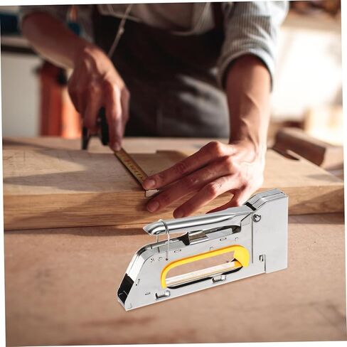 Uonlytech دليل الشقوق U -type Type Stapler for Wood Fabric Cement Wall Multipurposure Tepholstery Adapling Machine لتحسين المنزل مشاريع الصياغة والبناء in Saudi Arabia
