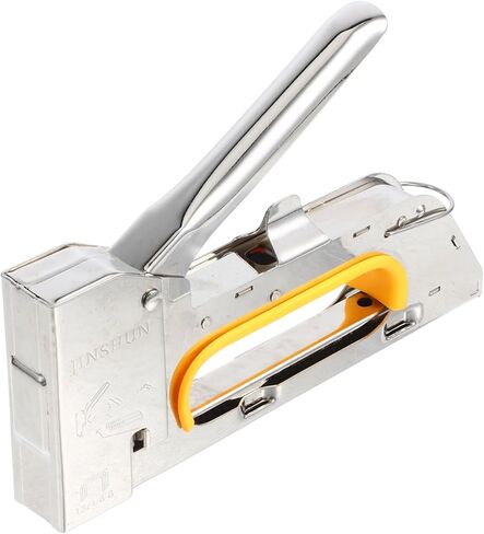 uonlytech يدوي تنجيد stapler لدقة الخشب والأسمنت دقة u على شكل u مع قفل أمان أثاث DIY متعدد الاستخدامات للتحسين المنزل وصياغة in Saudi Arabia