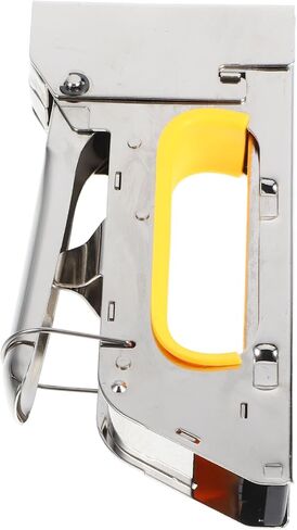 NUOBESTY Manual Furniture Stapler with Safety Lock Stapler Tool for Upholstery and Bulletin Boards Compatible Shaped Staples for Home Office and Industrial Use in Saudi Arabia