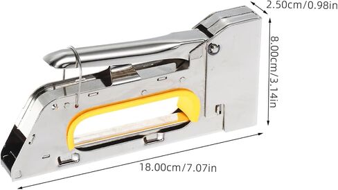 NUOBESTY Manual Furniture Stapler with Safety Lock Stapler Tool for Upholstery and Bulletin Boards Compatible Shaped Staples for Home Office and Industrial Use in Saudi Arabia