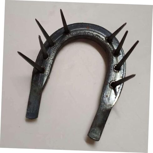 Toyvian 50Pcs Sturdy Horseshoe Nails Replaceable Hoof Nails for Professional Horse Equipment Compact Horseshoe Tool for Horse Supply and in Saudi Arabia