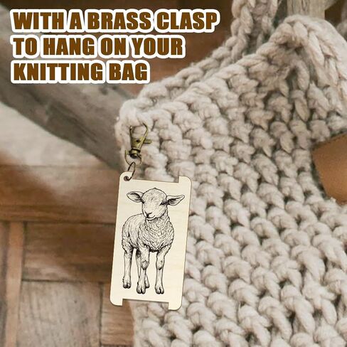 أداة التحكم في غزل الأغنام ARRICRARFT ، غزل زخرفي WPI دليل مع مرشد CLASP WOOD YARN WRAV in Kuwait