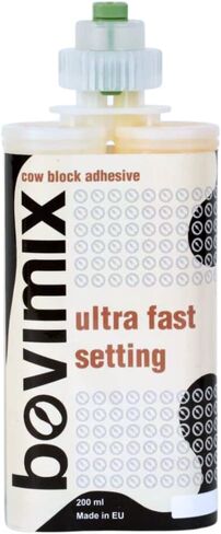 Ultra Fast Setting Hoof Block Adhesive 200ml (Single Cartridge) in Saudi Arabia