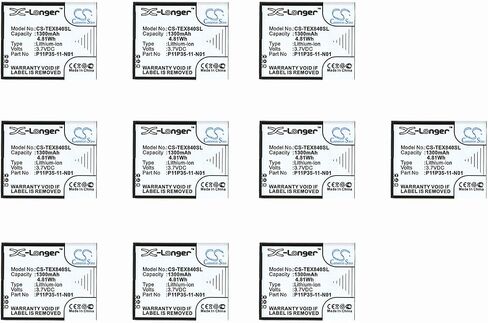 (10 Pack) XSP Battery for Texas INSTRUMENTSSELECT TI-Nspire CX TI Nspire CX TI Nspire CX CAS Graphing TI-84 CE TI-84 Plus CE TI-Nspire CX CAS PN 3.7L12005SPA P11P35-11-N01 in Saudi Arabia